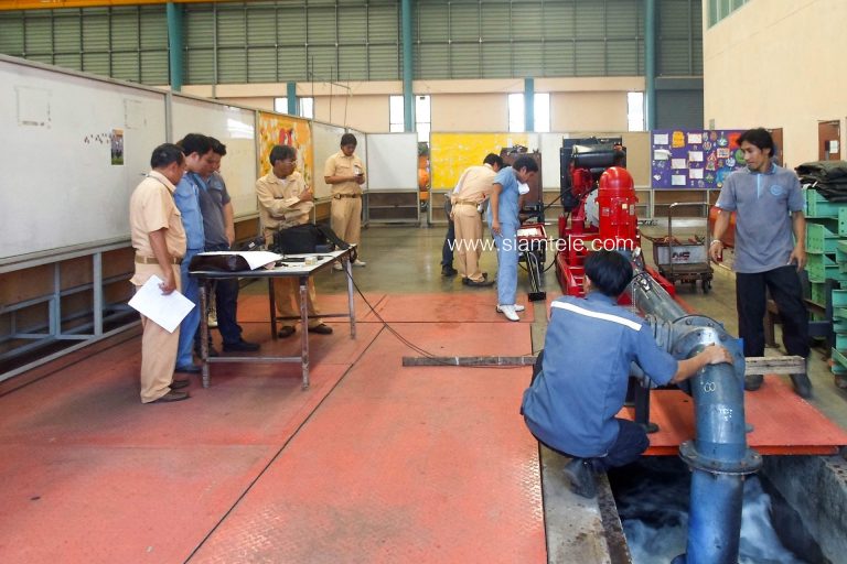 โรงงานผลิต ทดสอบ ปั๊มน้ำ ปั๊มดับเพลิง เครื่องสูบน้ำ เครื่องปั่นไฟ เจนเนอเรเตอร์