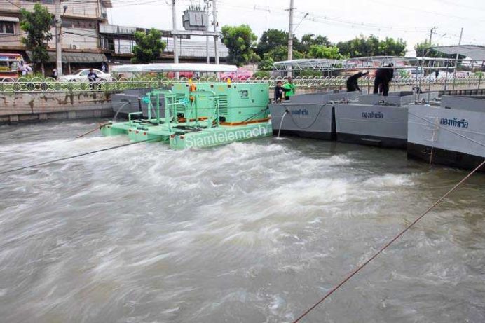 ออกแบบ ผลิต จำหน่าย ติดตั้งเครื่องผลักดันน้ำ